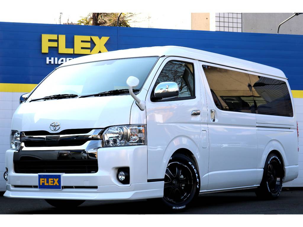 新型ハイエースＶワイドスーパーＧＬ！２７００ｃｃガソリン車！アレンジＦＵ－Ｗ！トヨタセーフティーセンス付き！