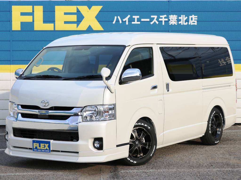 新型ＴＳＳＰ付き　新車未登録　ハイエースワゴンＧＬ　１０人乗り２ＷＤ　内装アレンジＶｅｒ１！