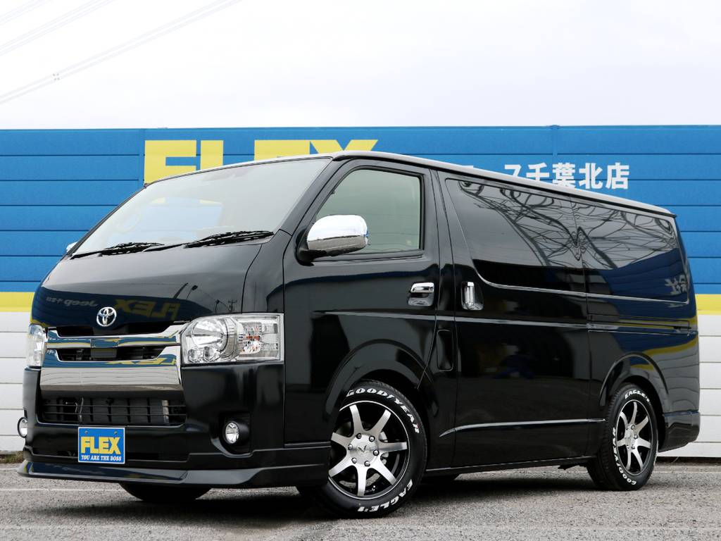 新型レーダーブレーキ・レーンアシスト付き　ハイエースバン！