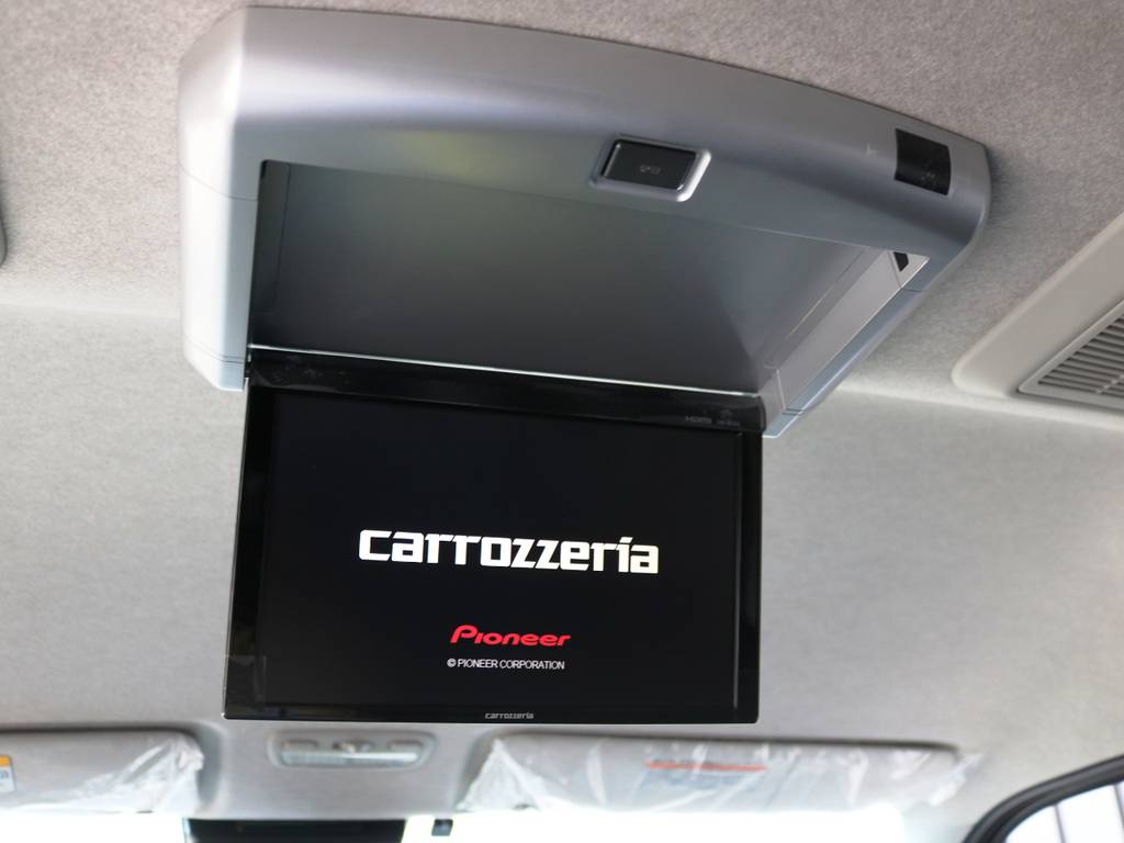 カロッツェリア　１０．２型　フリップダウンモニター！