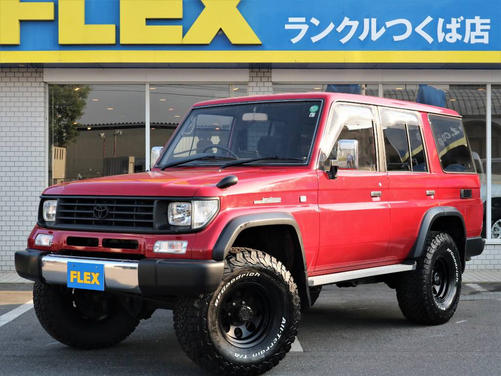 ☆78プラド☆新品ショックアブソーバ☆社外AW☆低走行16万キロ☆
