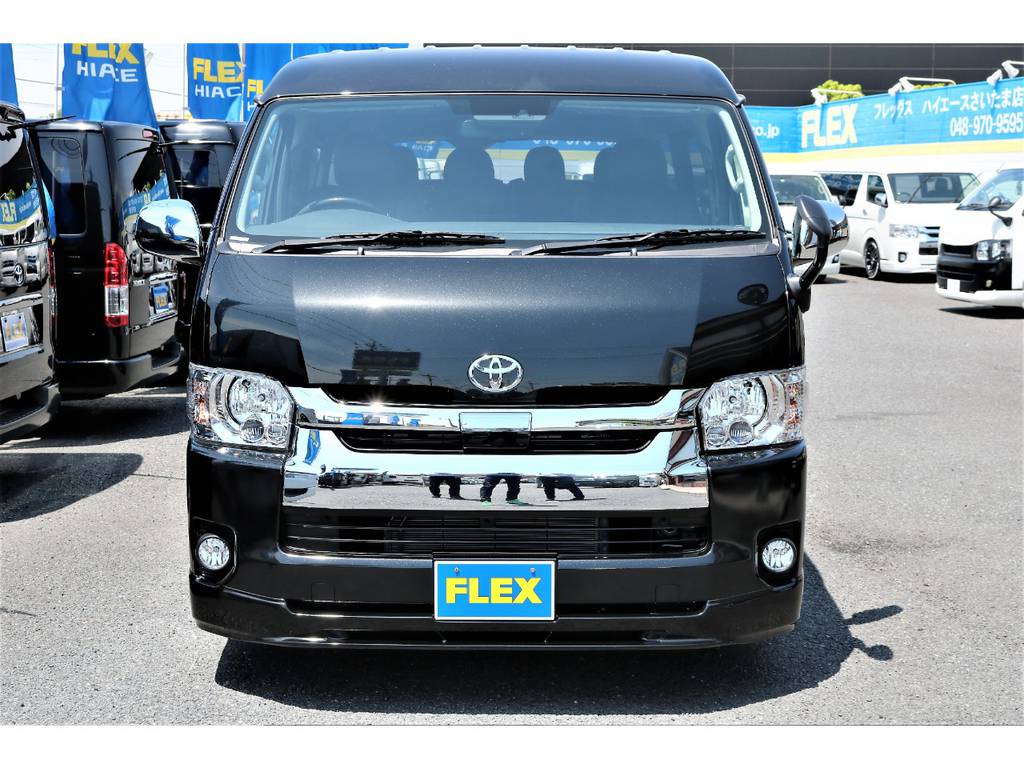 ハイエースの事ならFLEXハイエースさいたま店にお任せください！アフターサービスも頑張ります！