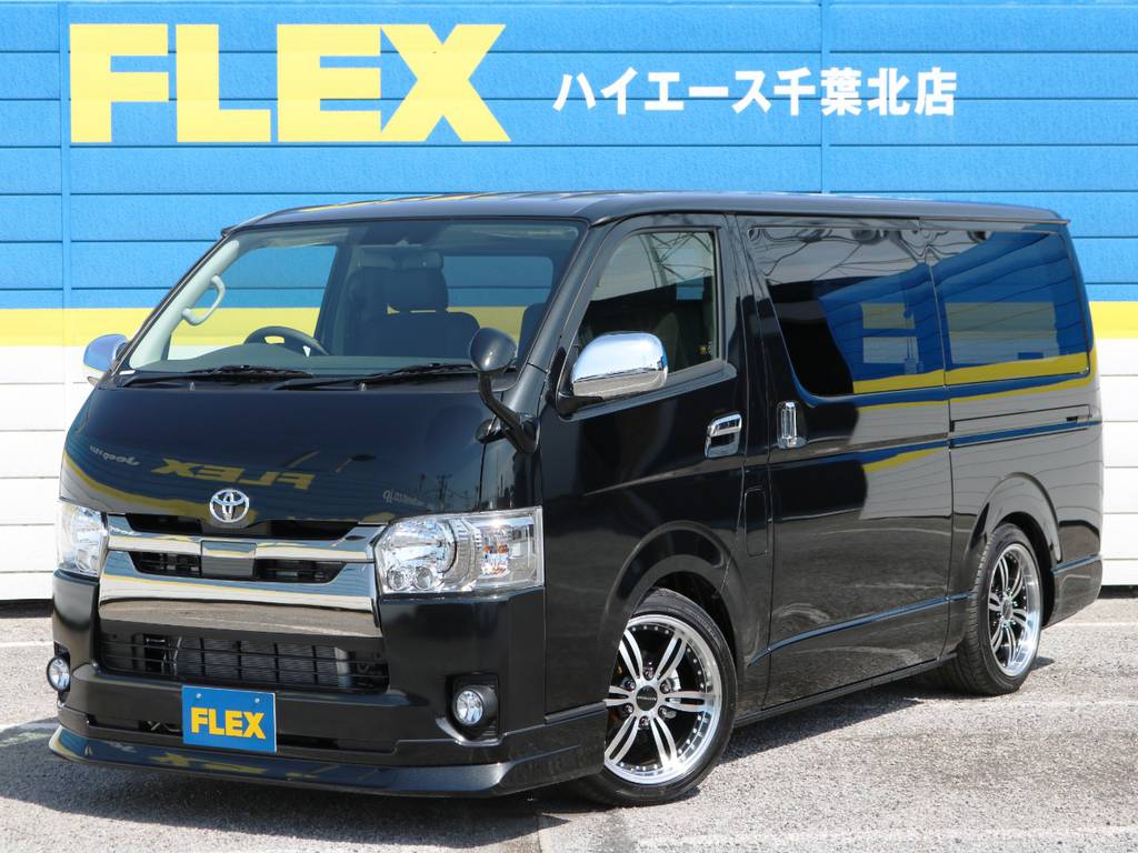 新車未登録　ハイエースバン　Ｓ－ＧＬ　ダークプライム　２．８ディーゼルターボ　内装アレンジＦＵ－Ｎ！