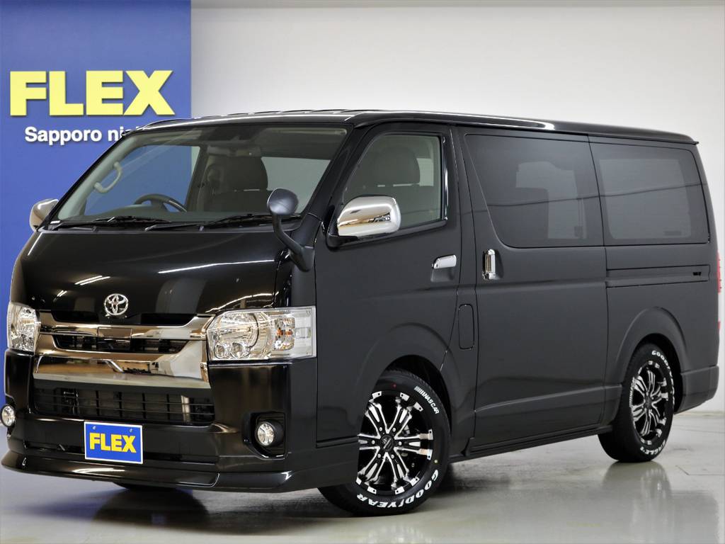 新車/新型　ハイエースV 2.8 スーパーGL DT 4WD  FLEXオリジナル架装FU-N　入庫です！！