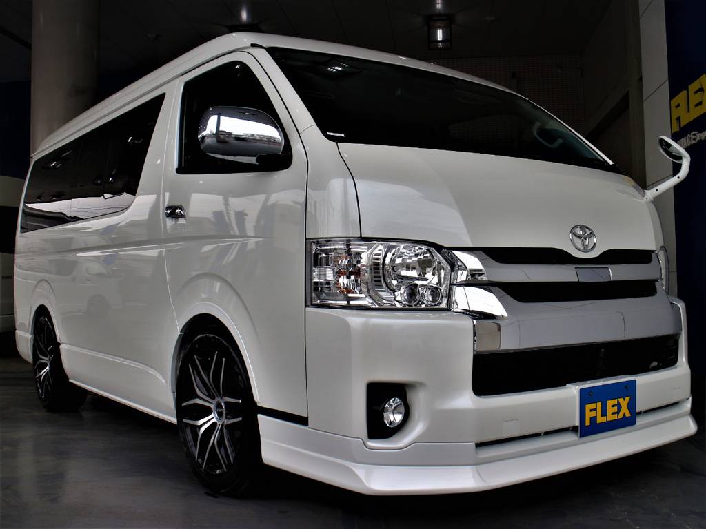 FLEXオリジナルDelfino Lineフロントスポイラー！