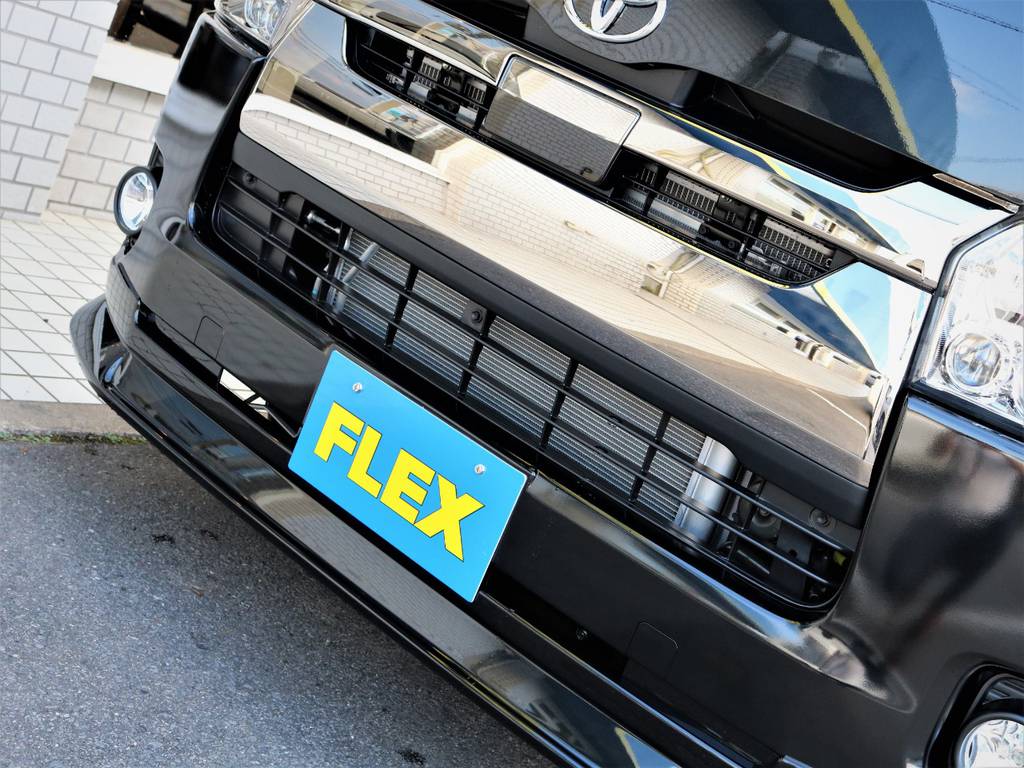 ＦＬＥＸオリジナル、デルフィーノラインフロントスポイラー！