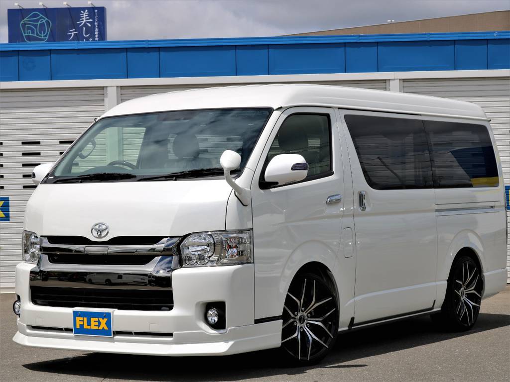 【新車ハイエースＶ ４ＷＤ Ｓ－ＧＬ Ｄ/Ｐ ＴＳＳＰ付 ＦＬＥＸ Ｖｅｒ４Ｄ/Ｐ内装架装】