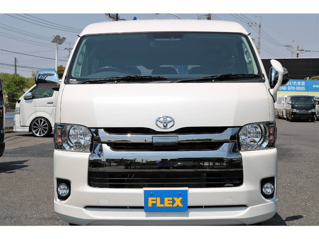ハイエースの事ならFLEXハイエースさいたま店にお任せください！アフターサービスも頑張ります！