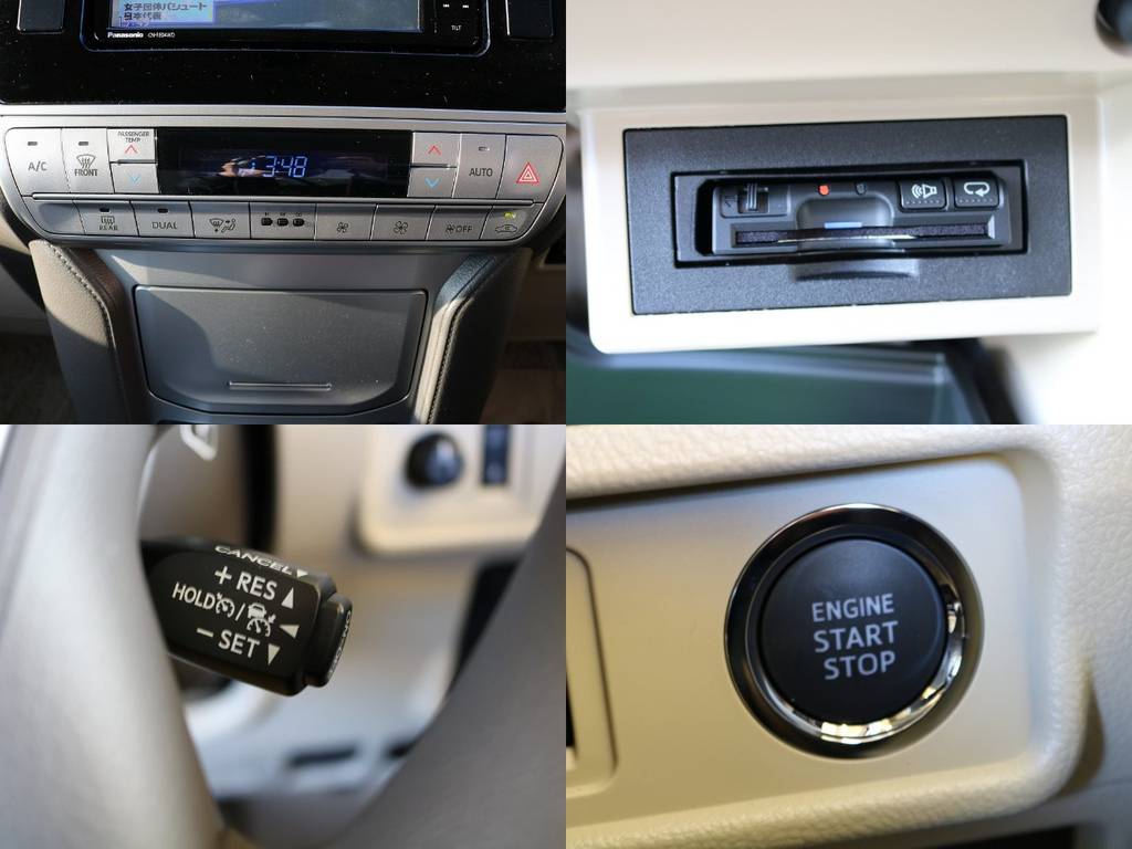 左右独立フルオートエアコンやＥＴＣ、クルーズコントロール、プッシュスタートシステムなど快適装備も多数♪追加のご要望・ご質問ございましたら、当店までお気軽にお問合せ下さい♪