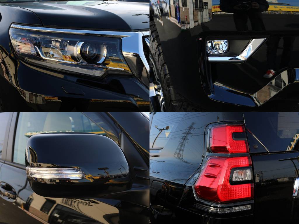 テールランプのデザイン変更とともに、ＬＥＤヘッドランプ（ハイ・ロービーム）、ＬＥＤフォグランプも標準装備♪マイナーチェンジにて装備も充実！ご満足いただけること間違いなしの１台です♪