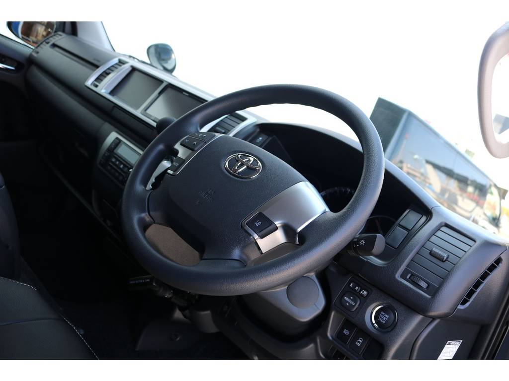 ステアリングの変更オーダーもお待ちしております！！