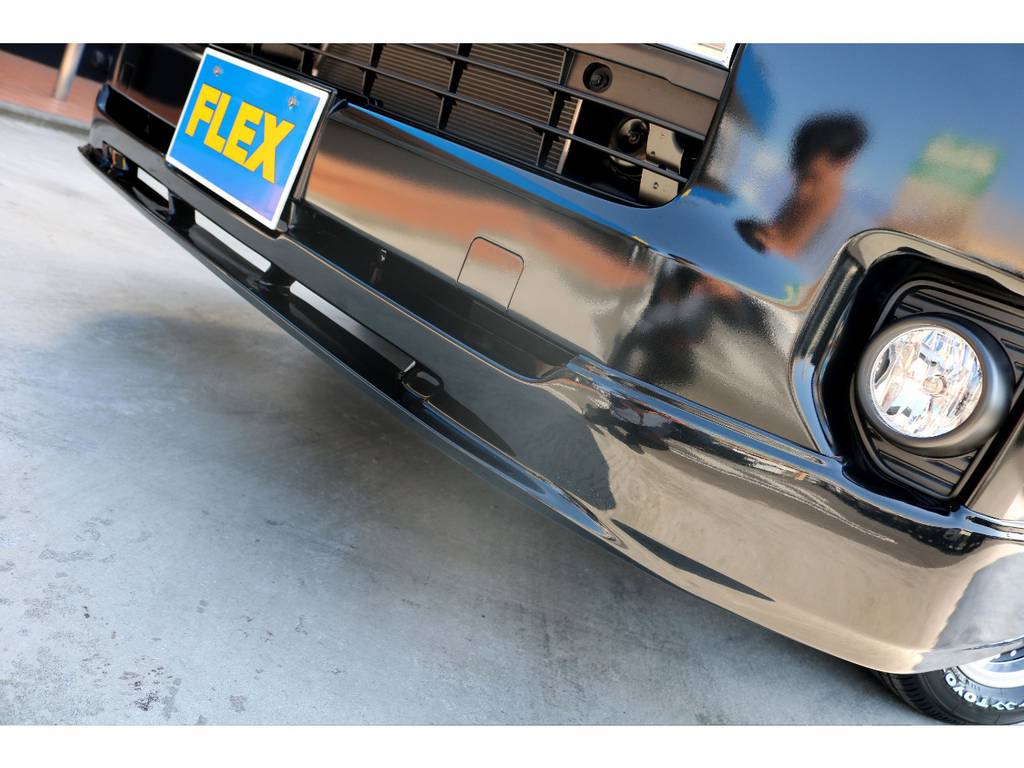 ＦＬＥＸオリジナル Ｖｅｒ.２フロントスポイラーを装着！！