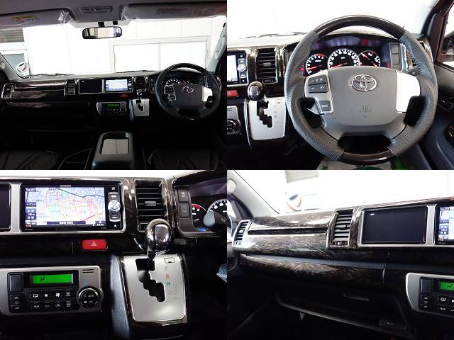 マホガニー柄コンビハンドル、ノブ、インテリアパネル装備！！