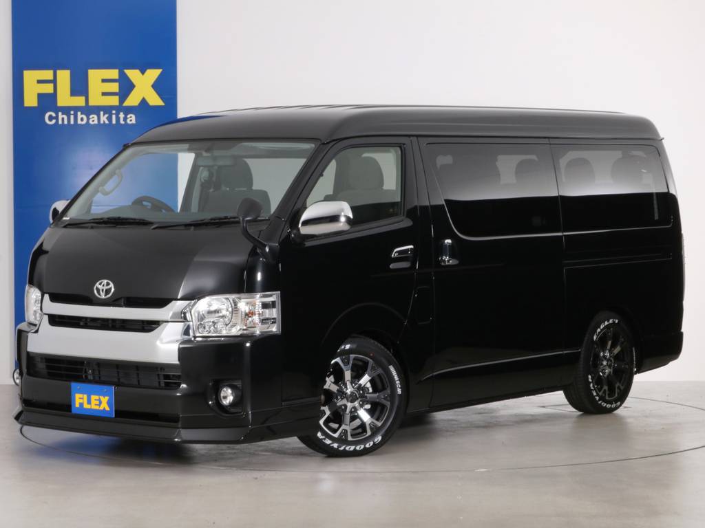 新車未登録　ハイエースワゴンＧＬ　１０人乗り２ＷＤ　特別架装車ファインテックツアラー！