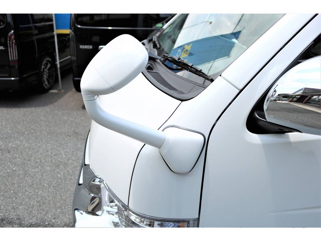 ガッツミラーも同色加工しました！