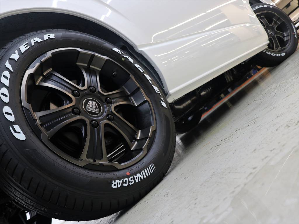 【バルベロディープアルミホイール17in＆Goodyearナスカータイヤ17in】の組み合わせ！！