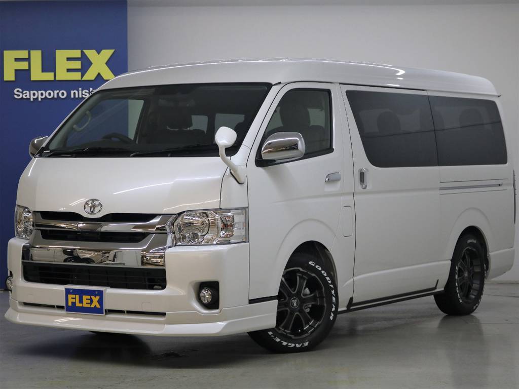 【新車】ハイエースＷ　2.7　ＦＬＥＸオリジナル内装架装アレンジＡ　入庫です！！