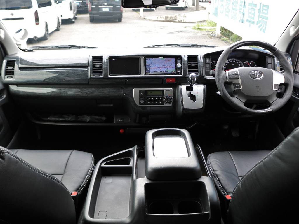 運転席が高く見通しが良いので運転しやすいですよ！