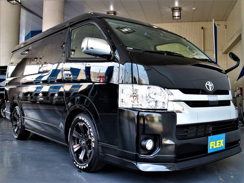 FLEXオリジナルDelfino Lineフロントスポイラー！