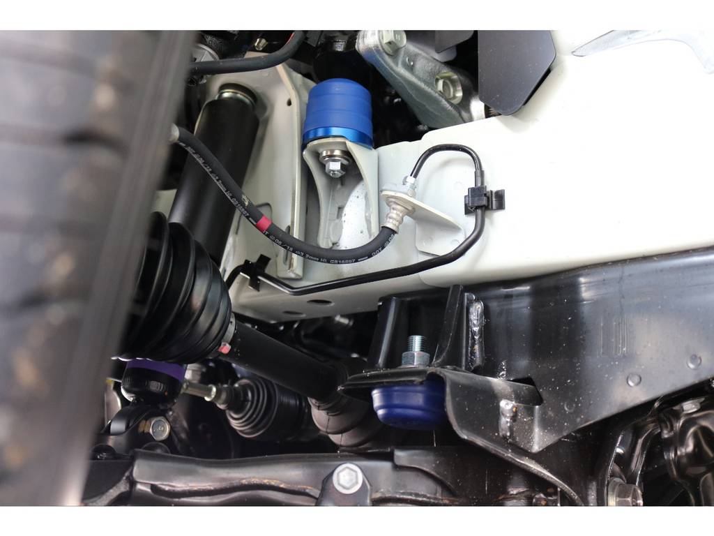 足回り部品はクオリティ重視の玄武製を使用！