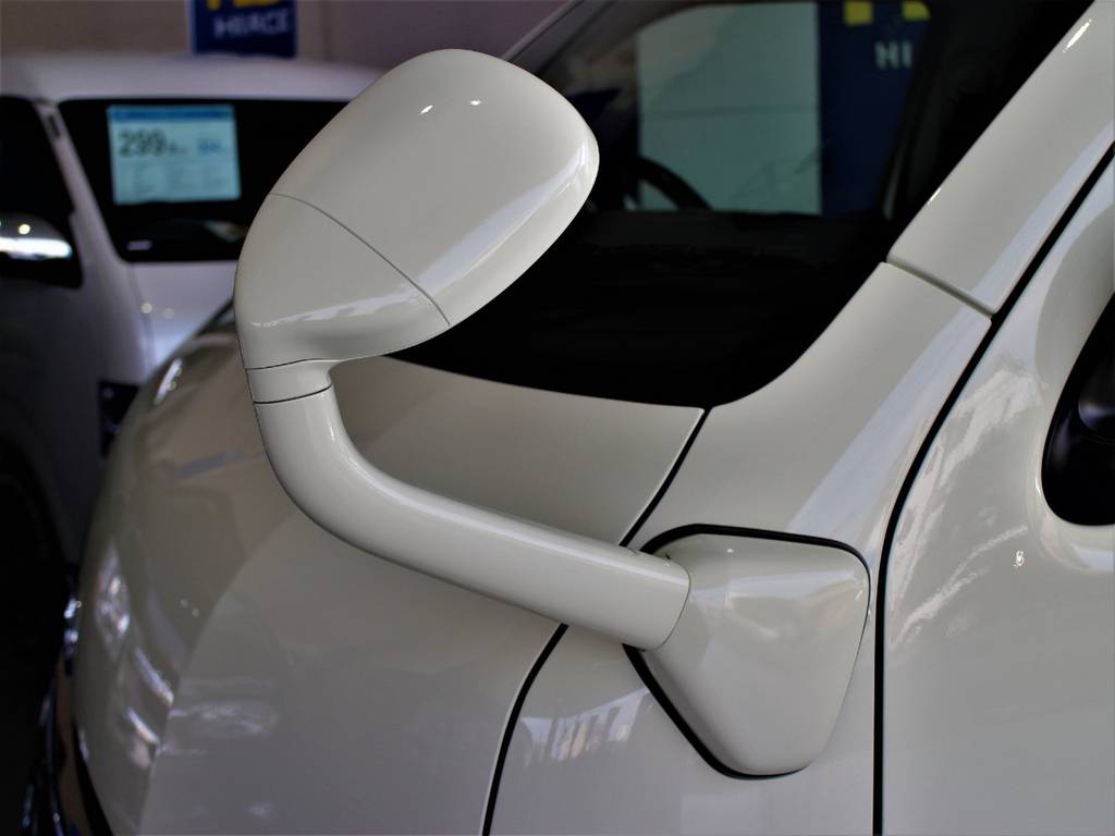 フェンダーミラー同色塗装済！