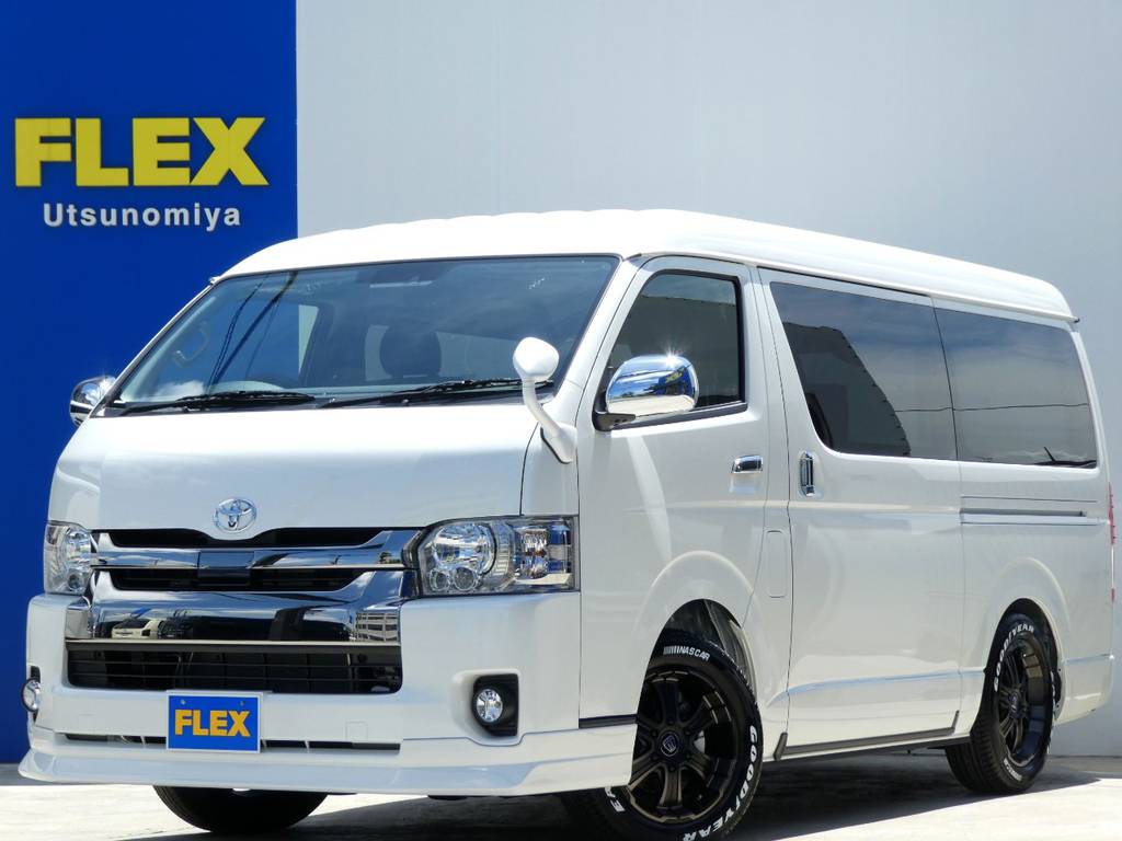 新車　ハイエースワイドバン　ダークプライム　アレンジＦＵ－Ｗが入庫しましたよ！！