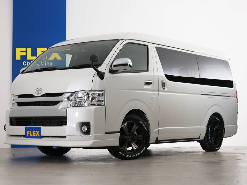ハイエースワゴンＧＬ　１０人乗り　４ＷＤ　寒冷地仕様！