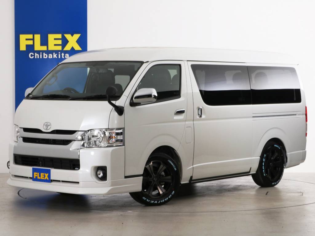 新車未登録　ハイエースワゴンＧＬ　４ＷＤ　１０人乗り　内装アレンジ【アレンジＲ１】！！