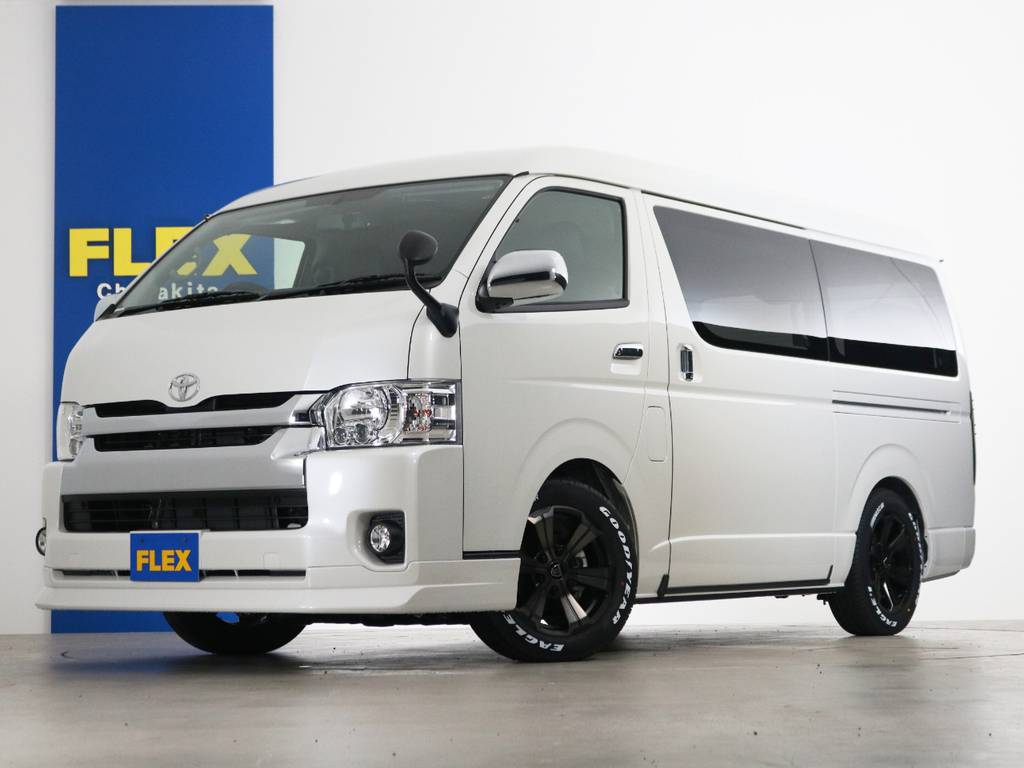 ハイエースワゴンＧＬ　１０人乗り　４ＷＤ　寒冷地仕様！