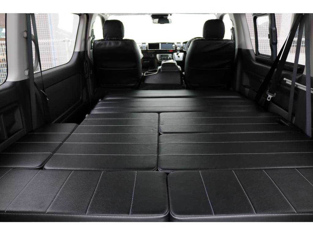 迫力のフルフラット！３ナンバーのワゴンGLサイズならではの開放感があります！