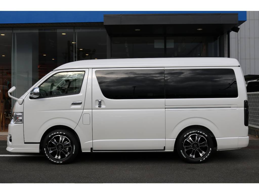 車高は程よい１．５インチローダウン！４WDならではの良さを損ないません♪