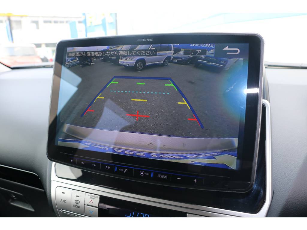 安心の大画面Bカメラ付きです。運転の苦手な方でもしっかりサポート☆