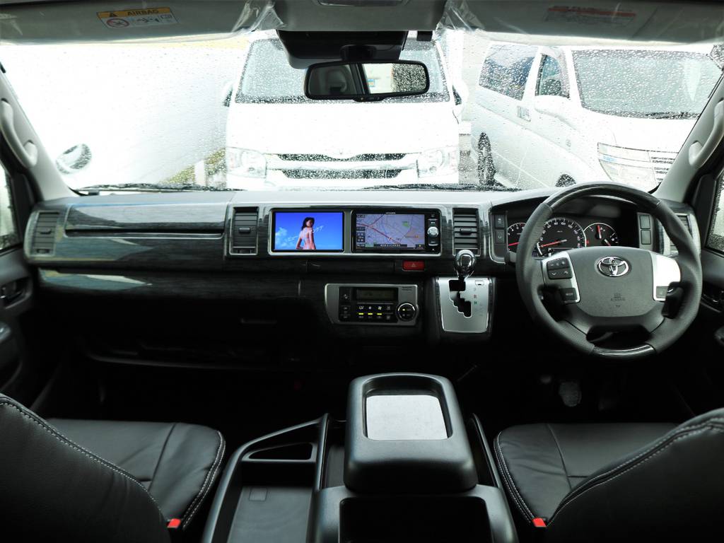 運転席が高いので見通しが良く運転しやすいですよ！