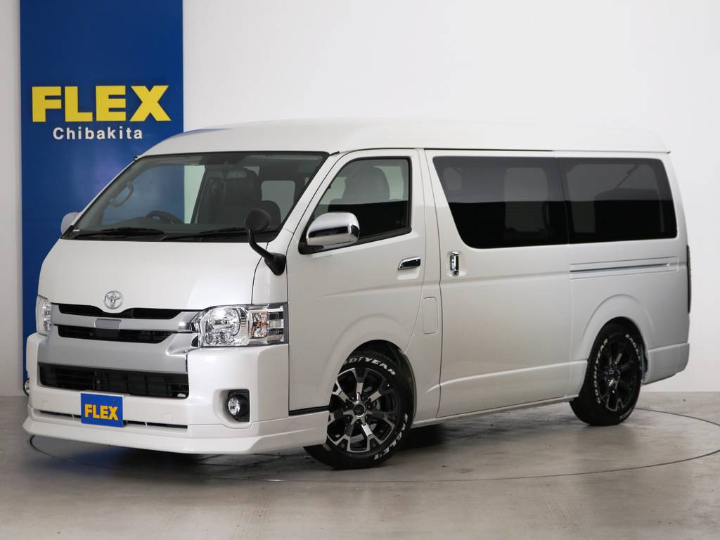 新車未登録　ハイエースワゴンＧＬ　ガソリン２ＷＤ　１０人乗り　内装アレンジＡ－Ｓ！