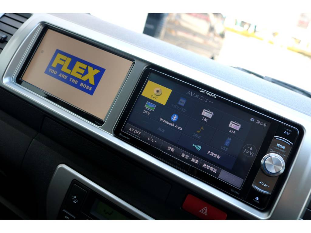 カロッツェリア ＳＤナビ、サブモニターを搭載！！