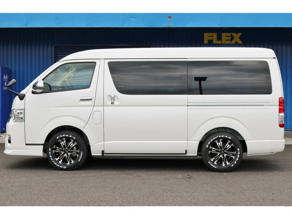 全国納車も大歓迎です！お問い合わせお待ちしております！　ハイエース仙台店　TEL　0222880411　MAIL　sendai@flex.jp