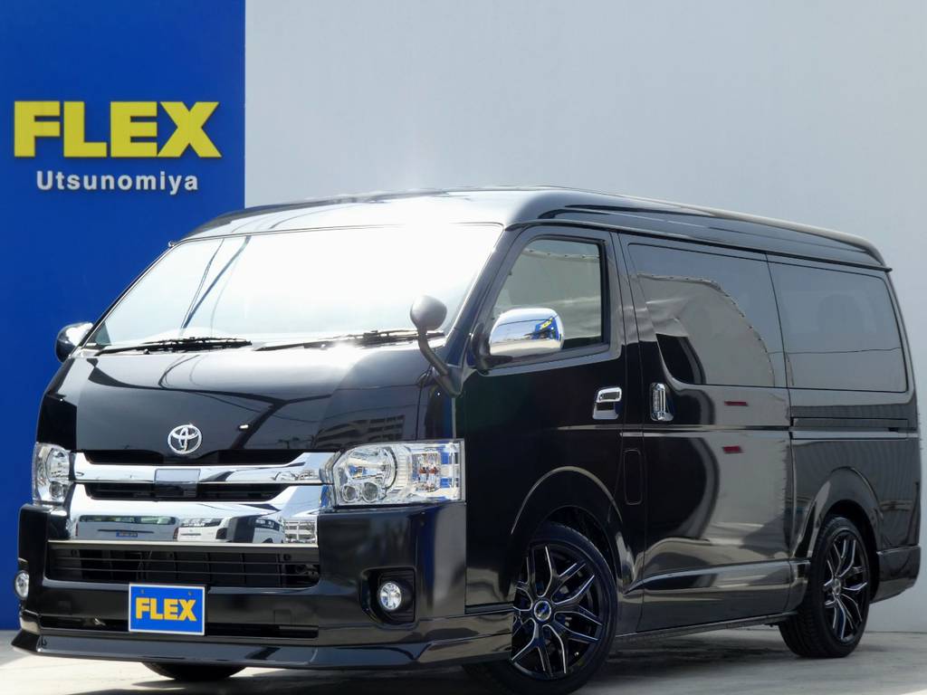 新車　ＴＳＳ付き　ハイエース　ワゴンＧＬ　ＶＥＲ２内装架装が完成しましたよ！！