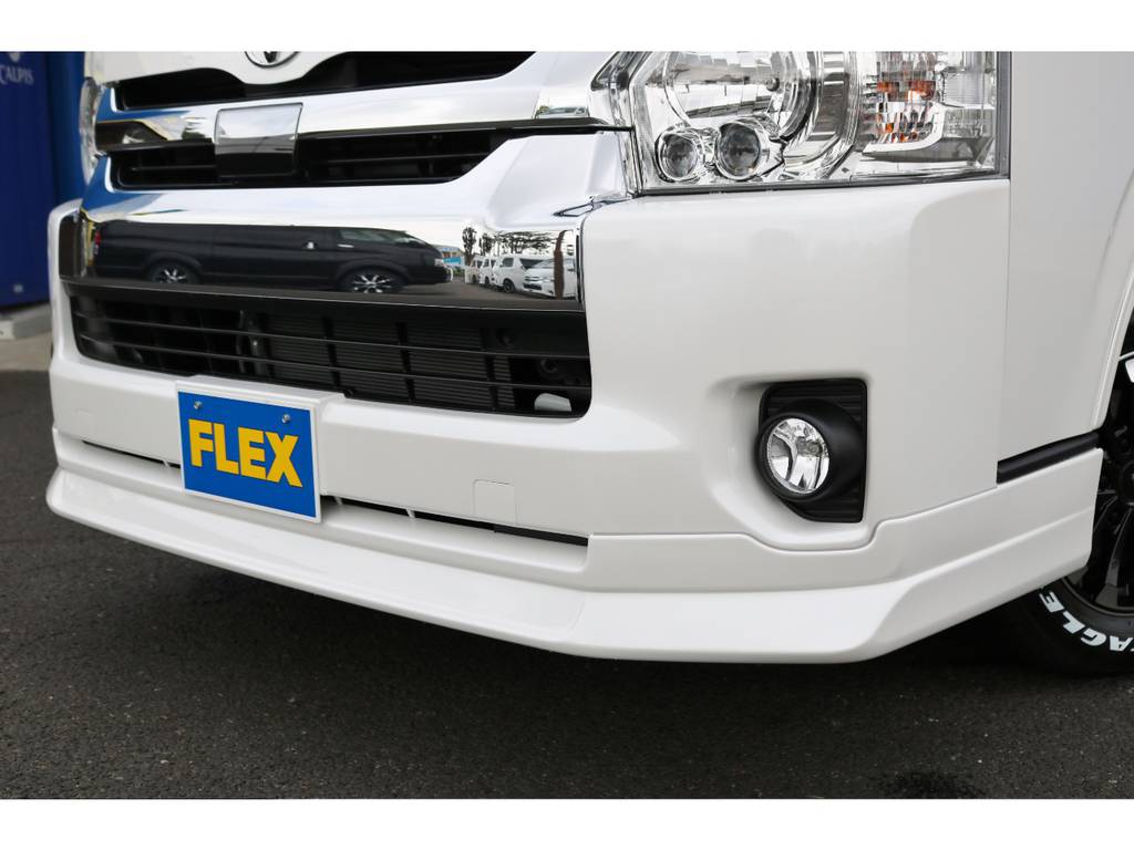 ＦＬＥＸオリジナルＤｅｌｆｉｎｏ　Ｌｉｎｅフロントスポイラー！
