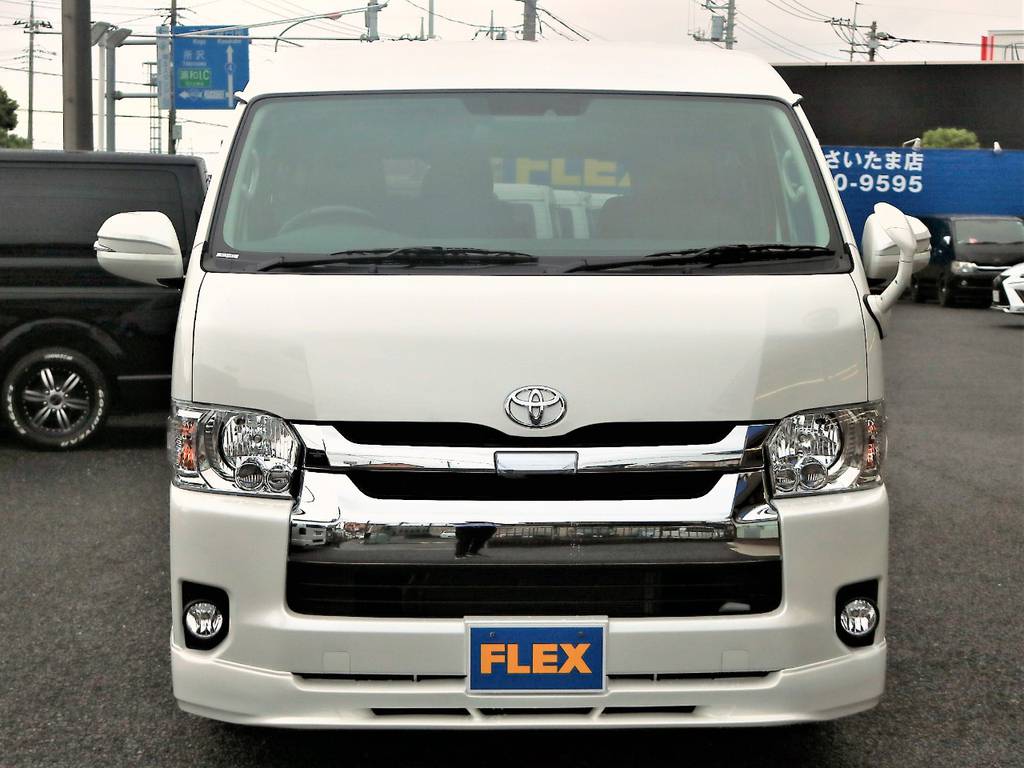 ハイエースの事ならFLEXハイエースさいたま店にお任せください！アフターサービスも頑張ります！