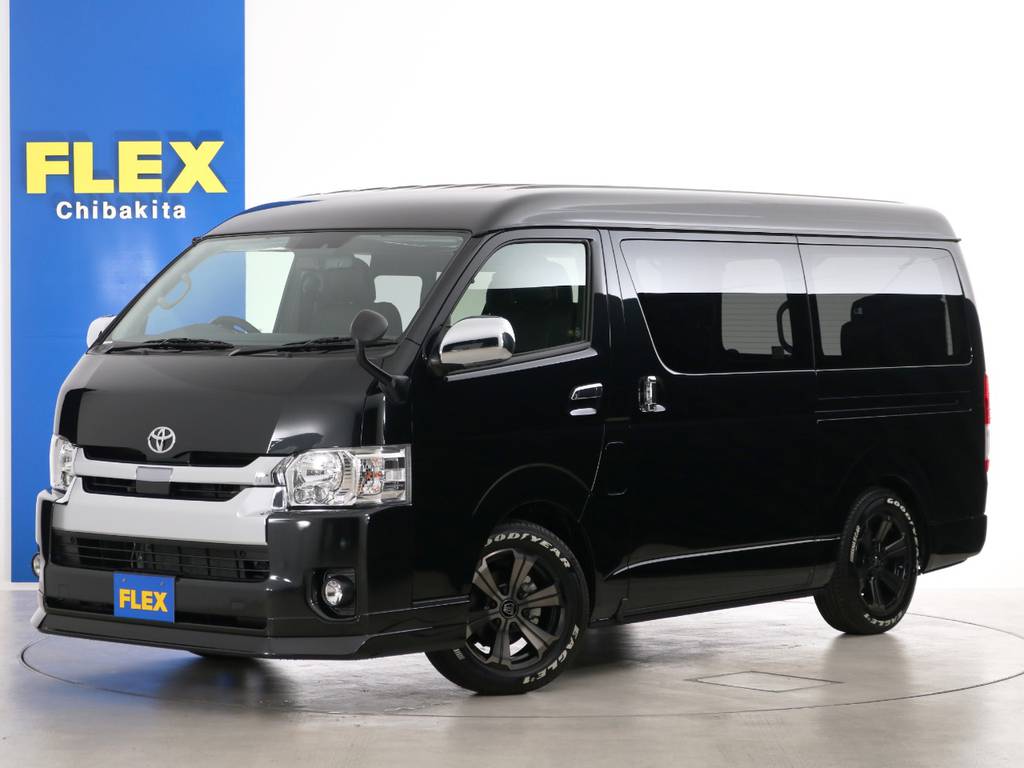 新車未登録　　ハイエースワゴンＧＬ　４ＷＤ　１０人乗り　寒冷地仕様　内装アレンジ【アレンジＲ１】！！