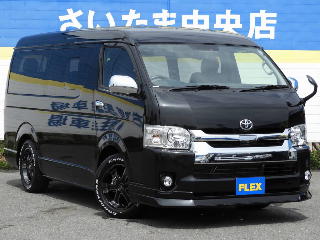 ハイエースワゴン　ＧＬ　４ＷＤ　寒冷地仕様＆＋ミラーヒーター付き車両入庫しました！