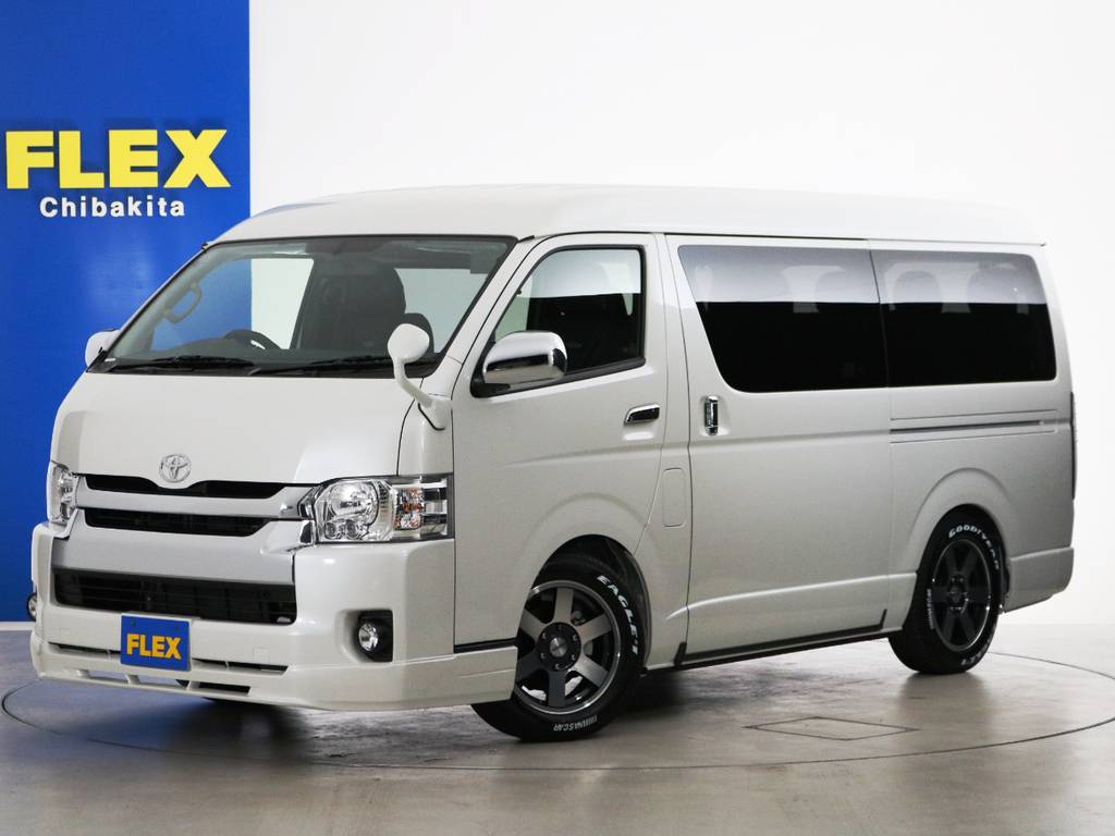 新車未登録　ハイエースワゴンＧＬ　１０人乗り４ＷＤ　特別架装車　ファインテックツアラー！！