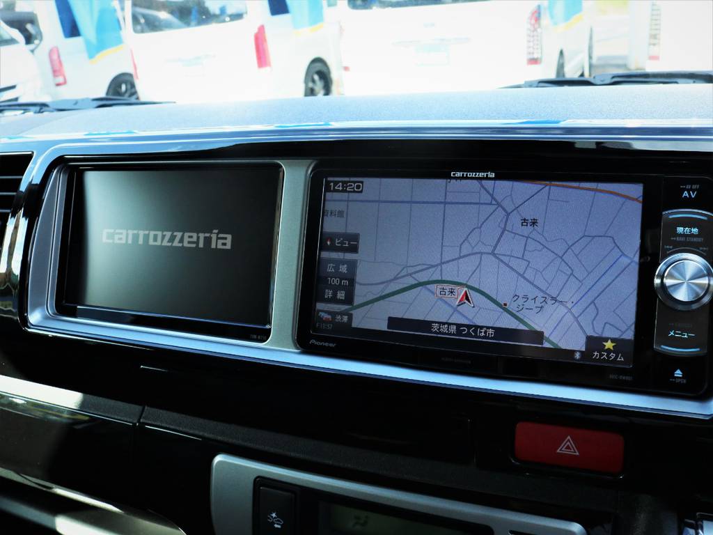 カロッツェリア製ＳＤナビ、フルセグＴＶ、ＤＶＤ再生可能です！