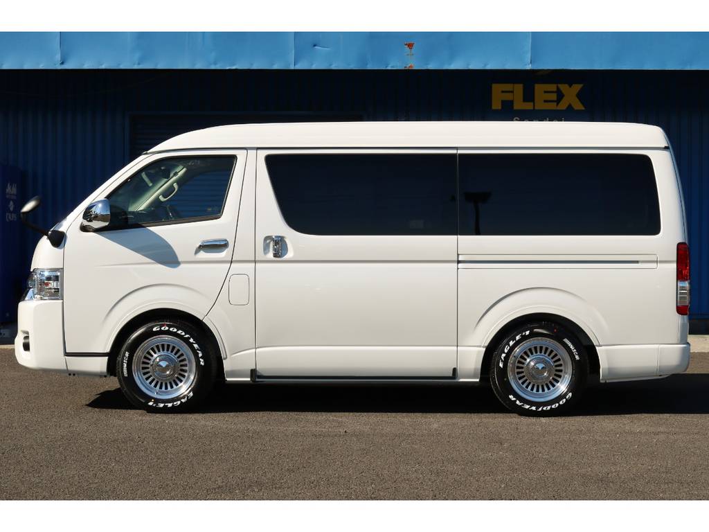 １．１５ローダウンブロックキットでちょうど良い車高になってます！