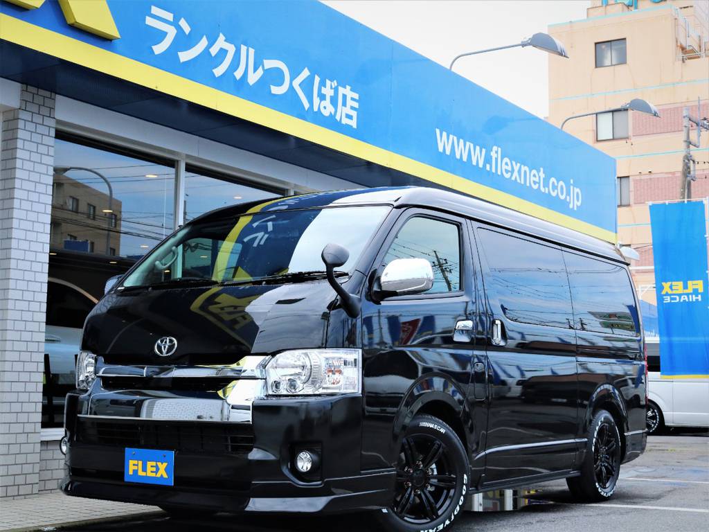 新車未登録ハイエースＷ「ＧＬ」１０人乗り４ＷＤガソリン車！内装アレンジＡＳが完成致しました♪