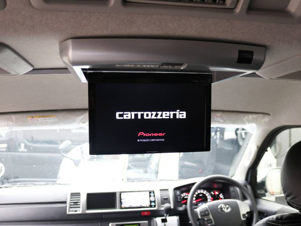 カロッツェリア　１０．２型　フリップダウンモニター♪