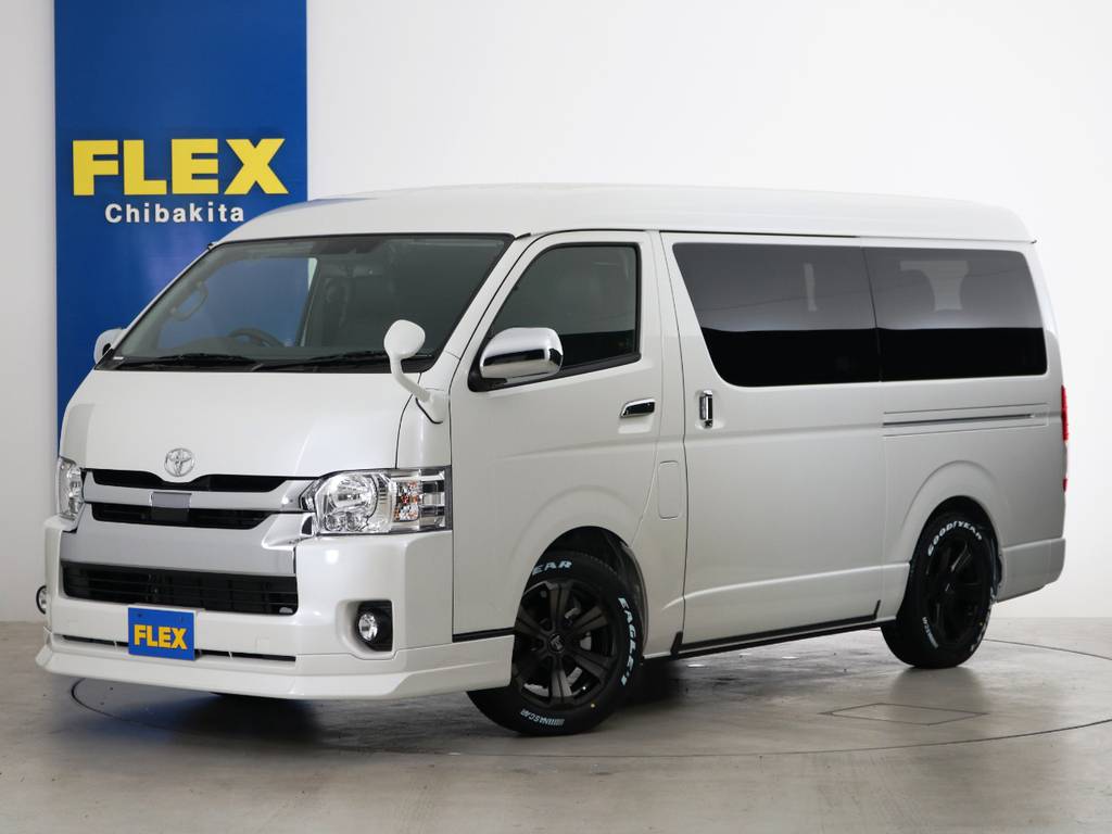 新車未登録　ハイエースワゴンＧＬ　１０人乗り４ＷＤ　内装アレンジＲ１！