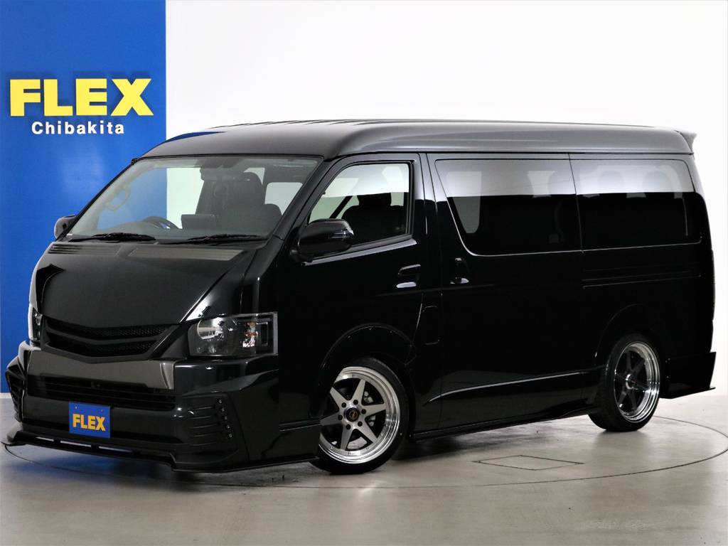 新車未登録　ハイエースワゴンＧＬ　ガソリン２ＷＤ　１０人乗り　Ｓ．Ａ．Ｄフルエアロ　内装アレンジＶｅｒ２！！