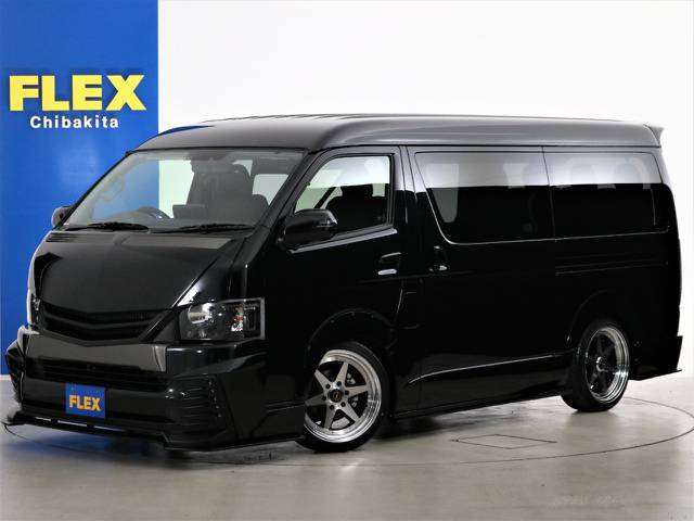 新車未登録　ハイエースワゴンＧＬ　ガソリン２ＷＤ　１０人乗り　Ｓ．Ａ．Ｄフルエアロ　内装アレンジＶｅｒ２！！