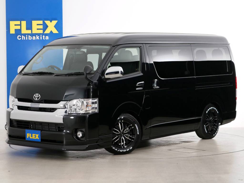 新車未登録　ハイエースワゴンＧＬ　ガソリン２ＷＤ　１０人乗り３ナンバー登録　内装アレンジ【Ｖｅｒ２】！